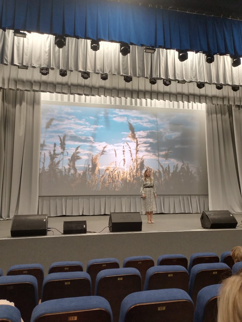 Первый концерт в новом здании СДК с. Новотроицкое